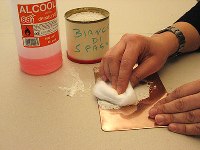 Le lavorazioni manuali con le polveri abrasive