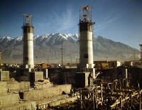 2487_open_hearth_furnaces_and_stacks_for_a_steel_mill_under_construction