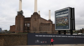 David Cameron Visit Battersea Power Station Before Its Transformation Into Flats