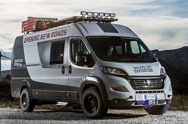 Fiat Ducato 4x4 Expedition, un camper a trazione integrale