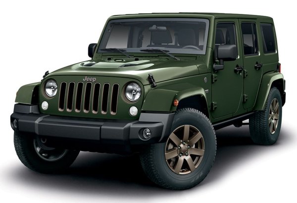 Jeep Wrangler, edizione limitata per i 75 anni del marchio