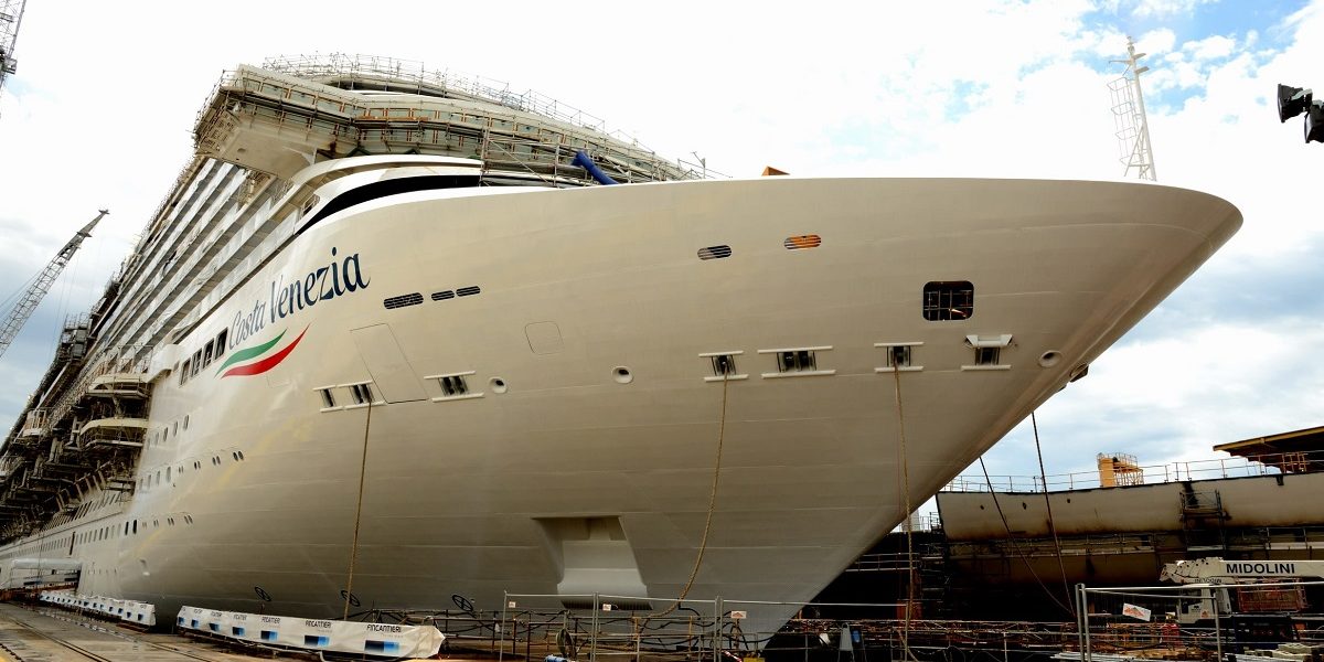 Costa Venezia: Fincantieri vara la nave costruita per la Cina
