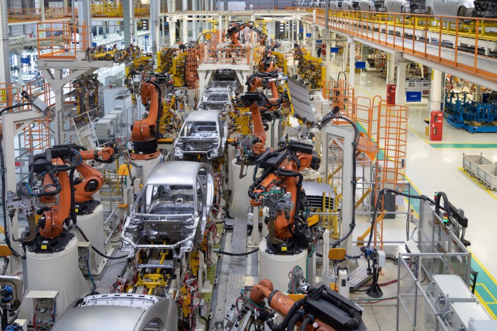 produzione industriale in Italia