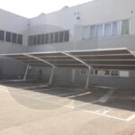 coperture per automobili in ambito industriale